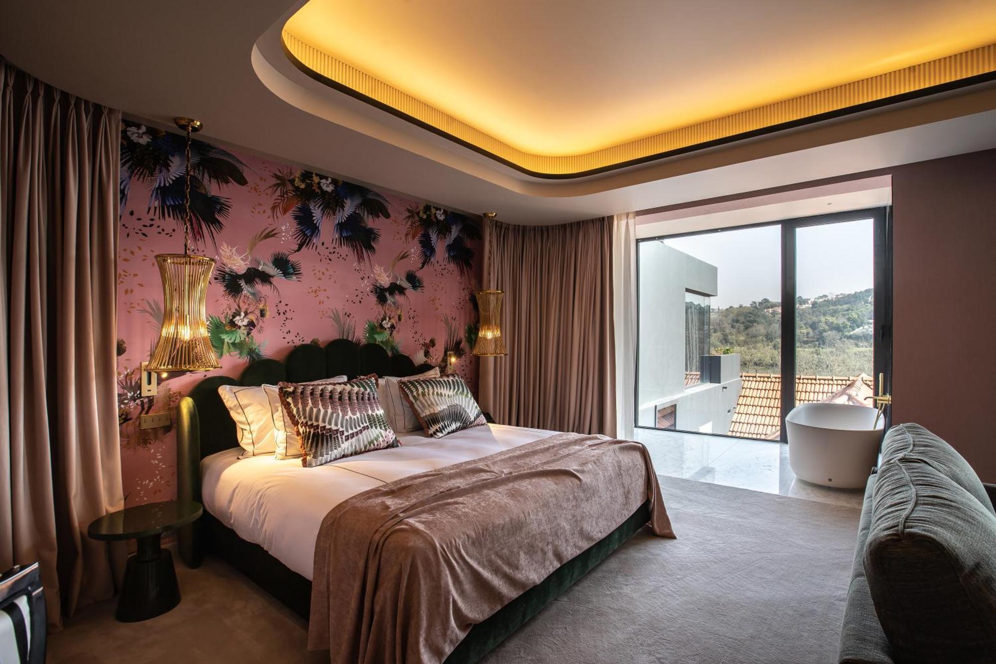 Vinha Boutique Hotel - The Leading Hotels Of The World Vila Nova de Gaia Exterior foto A bedroom at the hotel